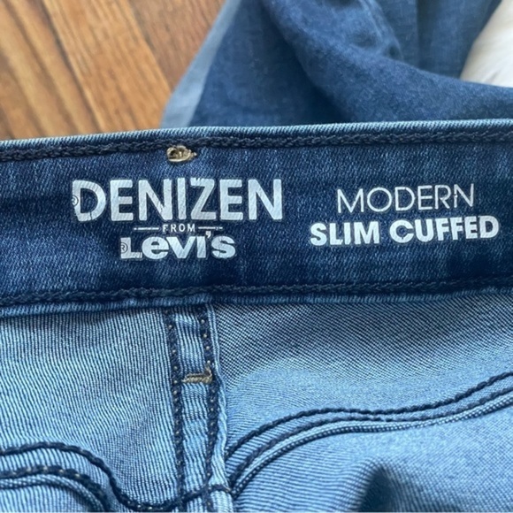 Denizen Levis Jeans Womens blue Straight Leg Modern Slim Ladies Denim cr… - Picture 7 of 13